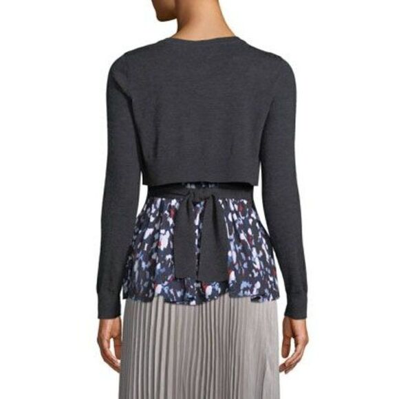 Club Monaco Azamik Layered Wool Long-Sleeve Sweater in Size L - Picture 3 of 8